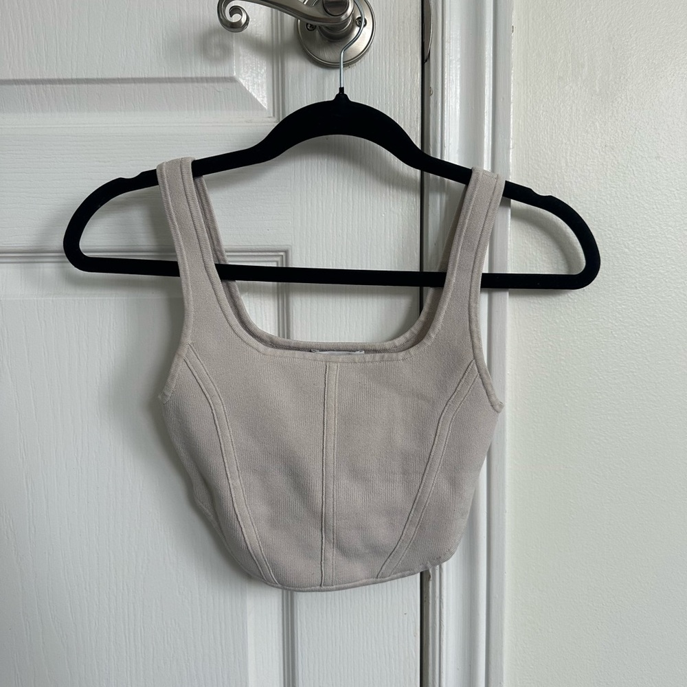 Beige Wilfred tank